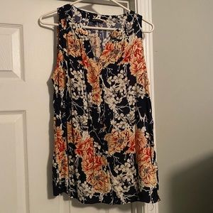 Anne Carson Sleeveless Dress Shirt